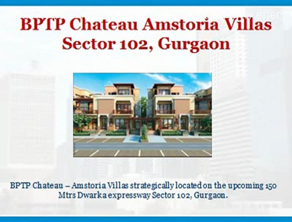 9560297002 | BPTP Chateau Villas, BPTP Amstoria Chateau Villas Gurgaon