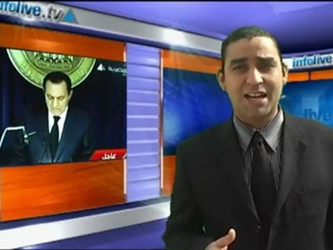 ¿Dónde se encuentra el presidente de Egipto, Hosni Mubarak?