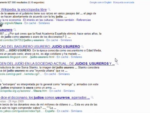 Google Argentina no mostrará sitios con contenidos antisemitas