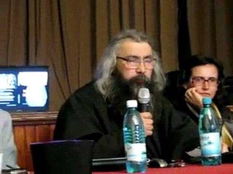 Parintele Ioan Sismanian la Conferinta de la Cluj despre DICTATURA BIOMETRICA