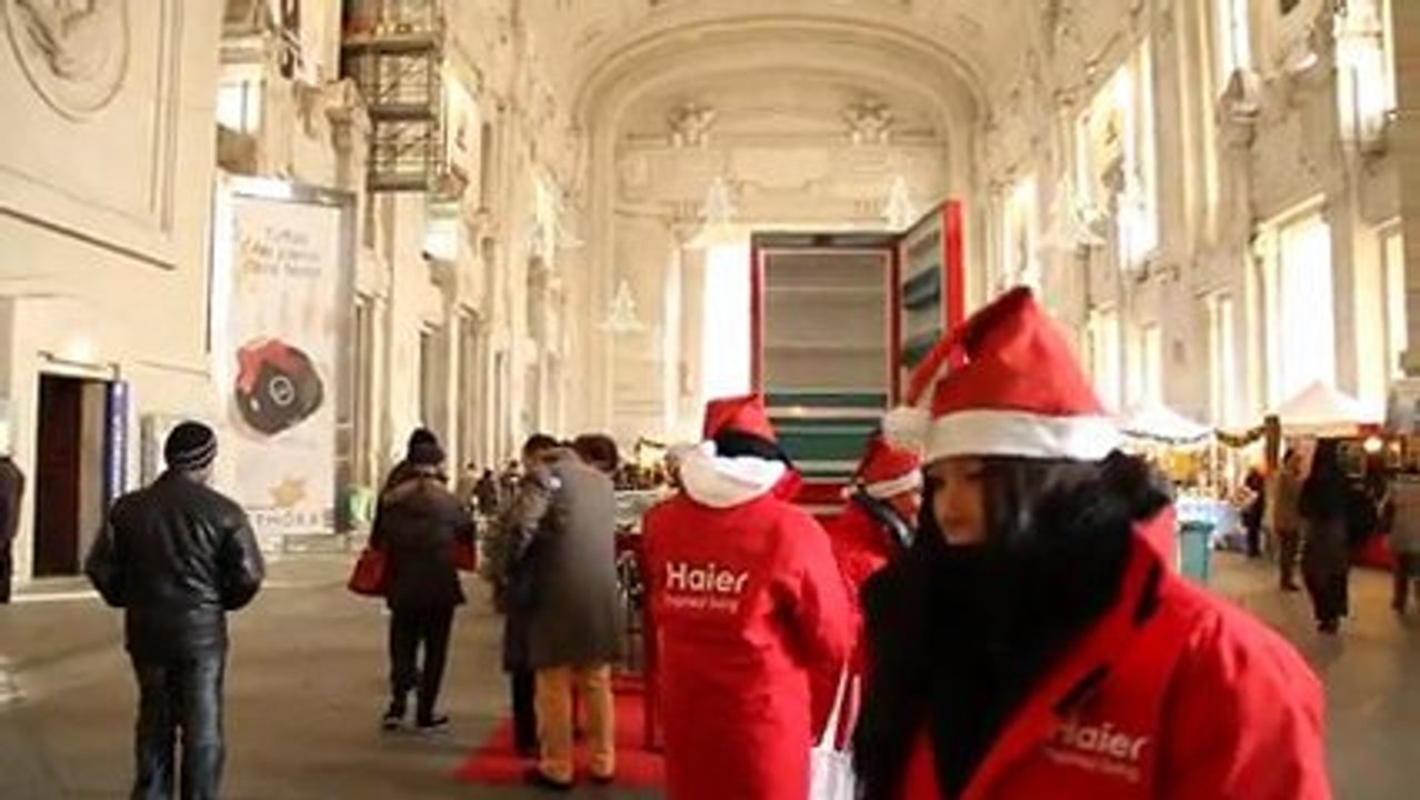 Un 3D fridge gigante e cioccolatini a Milano