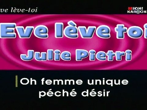 Pietri - Eve lève toi - karaoke