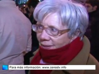 Manifestación en Madrid en apoyo de Garzón