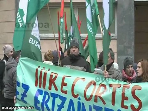 ELA: Los ertzainas también sufren recortes