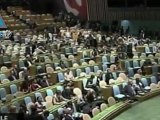 Netanyahu enfrenta a la asamblea de las Naciones Unidas