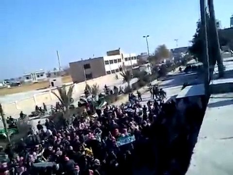 فري برس حلب السفيرة مظاهرة حاشدة عذرا حماة 3 2 2012