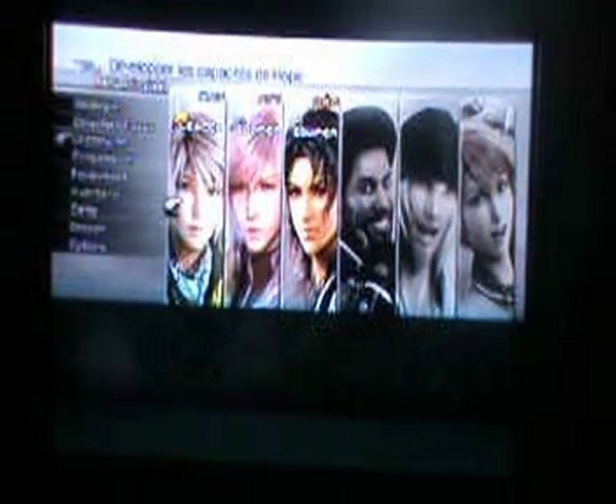 Gaming live de FF XIII sur Ps3