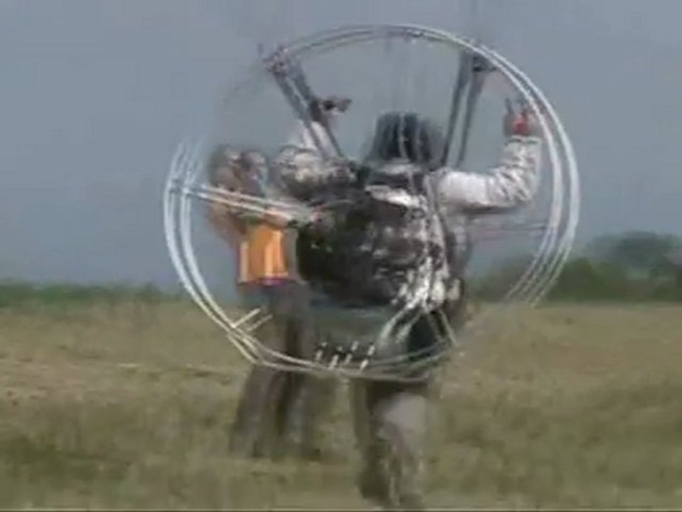 mon premier vol paramoteur