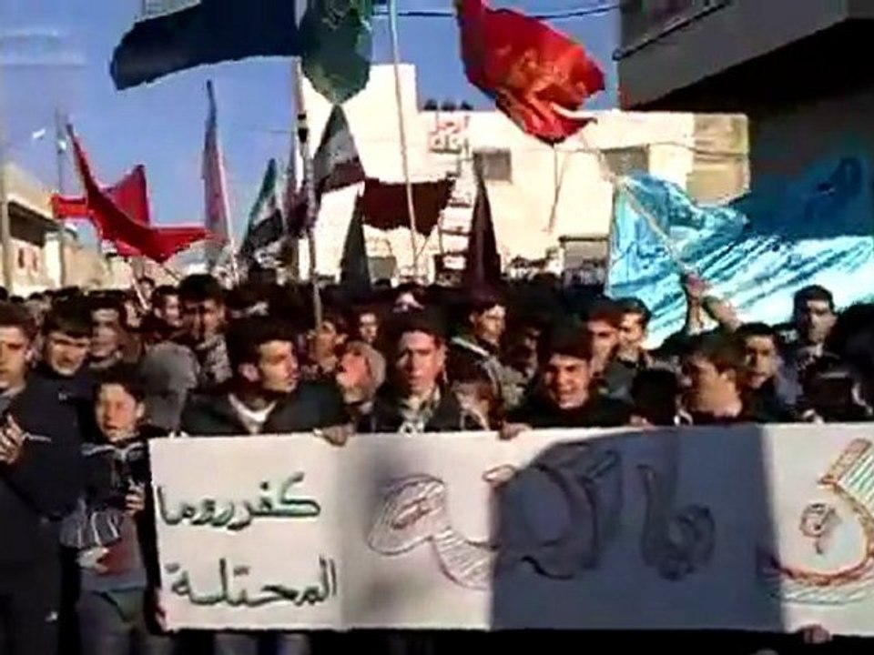 فري برس   ادلب   كفرومة     جمعة عذرا حماة سامحينا 3 2 2012 جـ3