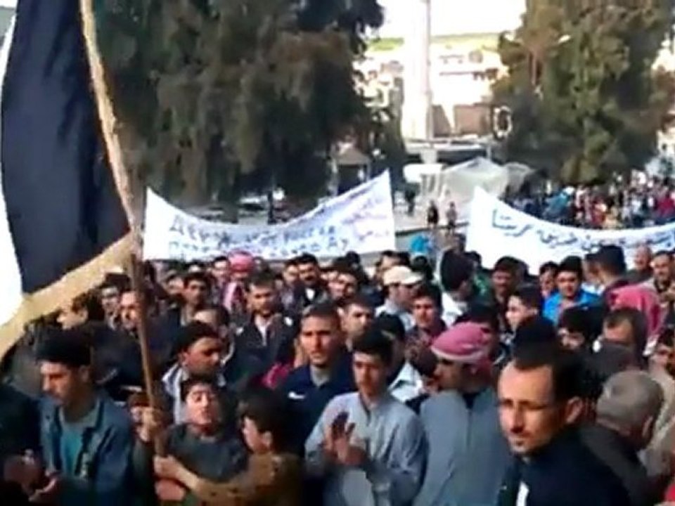 فري برس   ‫ادلب خان شيخون  جمعة عذرا حماة سامحينا3 2 2012
