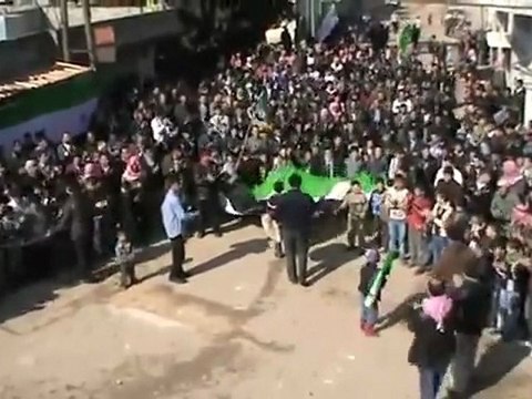 فري برس ادلب جسرالشغور قرية الكستن مظاهرة حاشدة جمعة عذرا حماة سامحينا 3 2 2012