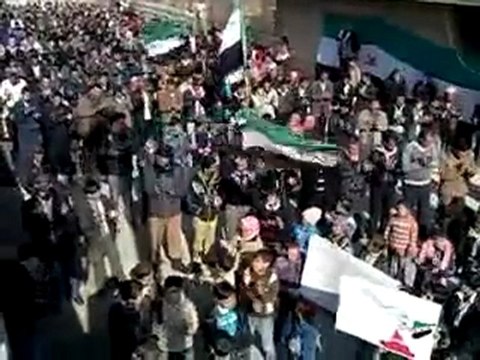 فري برس ادلب معرزاف مظاهرة جمعة عذرا حماة سامحينا 3 2 2012