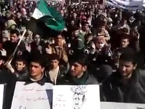 فري برس ادلب سهل الروج مظاهرة حاشدة في جمعة عذراً حماة 3 2 2012