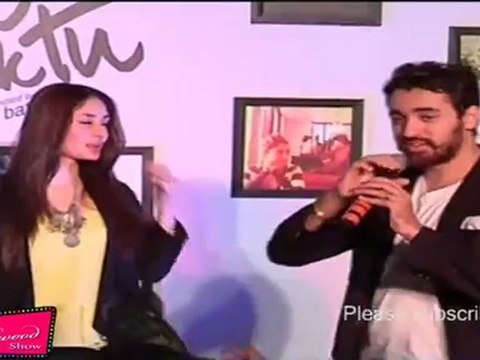 Lusty & Busty Kareena Kapoor & Imran Khan @ First Look Of Movie Ek Main Aur Ek Tu