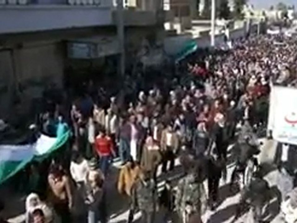 فري برس   ادلب   سرمين    جمعة عذرا حماة سامحينا 3 2 2012 جـ3