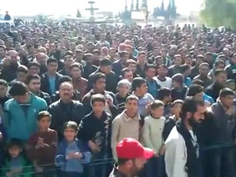 فري برس ادلب خان شيخون جمعة عذرا حماة 3 2 2012