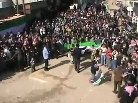 فري برس ادلب جسرالشغور الكستن مظاهرة جمعة عذرا حماة 3 2 2012