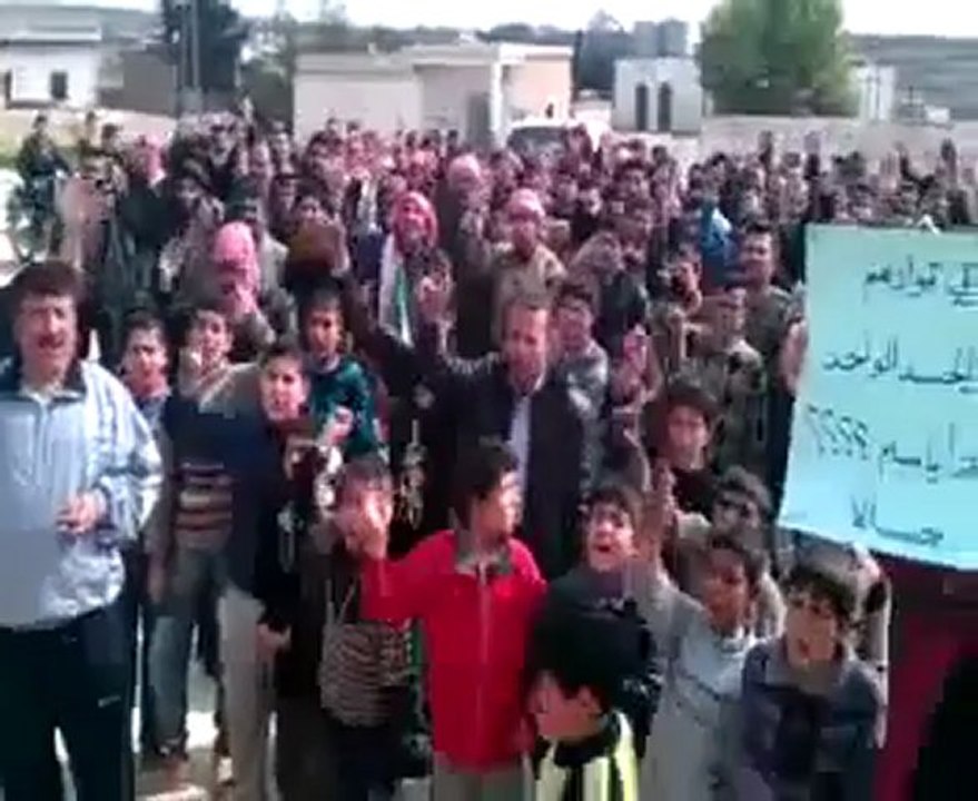 فري برس   إدلب   جبالا    جمعة عذرا حماة سامحينا 3 2 2012