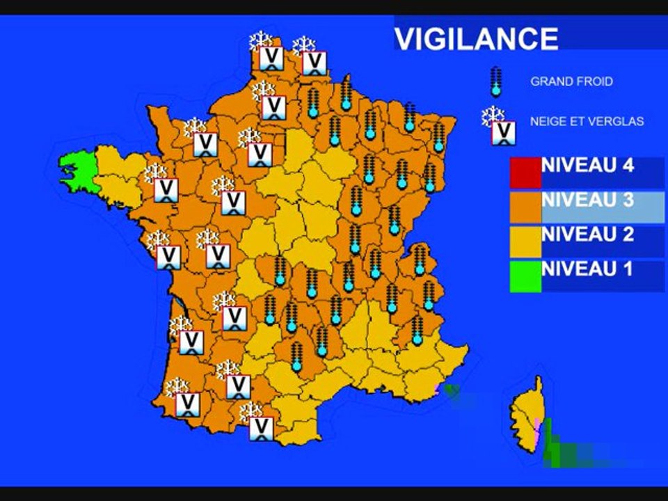 Météo 5 février 2012: Vigilance neige et grand froid !