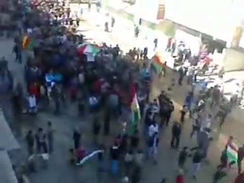 فري برس مظاهرة سري كانيهراس العين جمعة عذرا حماة 3 2 2012