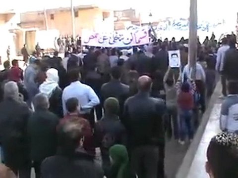 فري برس دير جمال ريف حلب في جمعة عذراً حماه سامحينا 3 2 2012