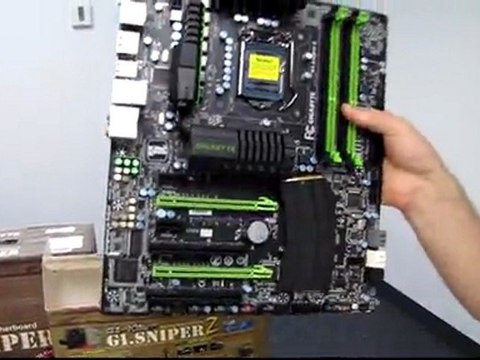 Gigabyte Sniper 2 Z68 Gaming Motherboard Unboxing & First Look Linus Tech Tips