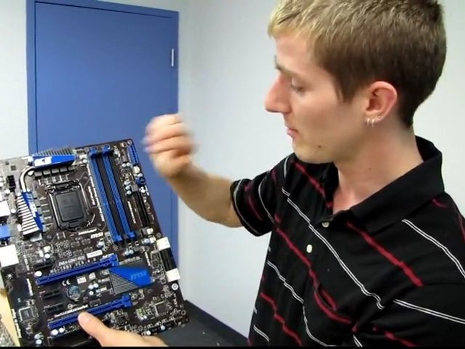 MSI Z68A-GD65 (G3) LGA1155 SLI PCI-e Gen3 Motherboard Unboxing & First Look Linus Tech Tips