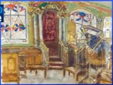 Se subasta insuales pinturas de Marc Chagall sobre interiores de sinagogas