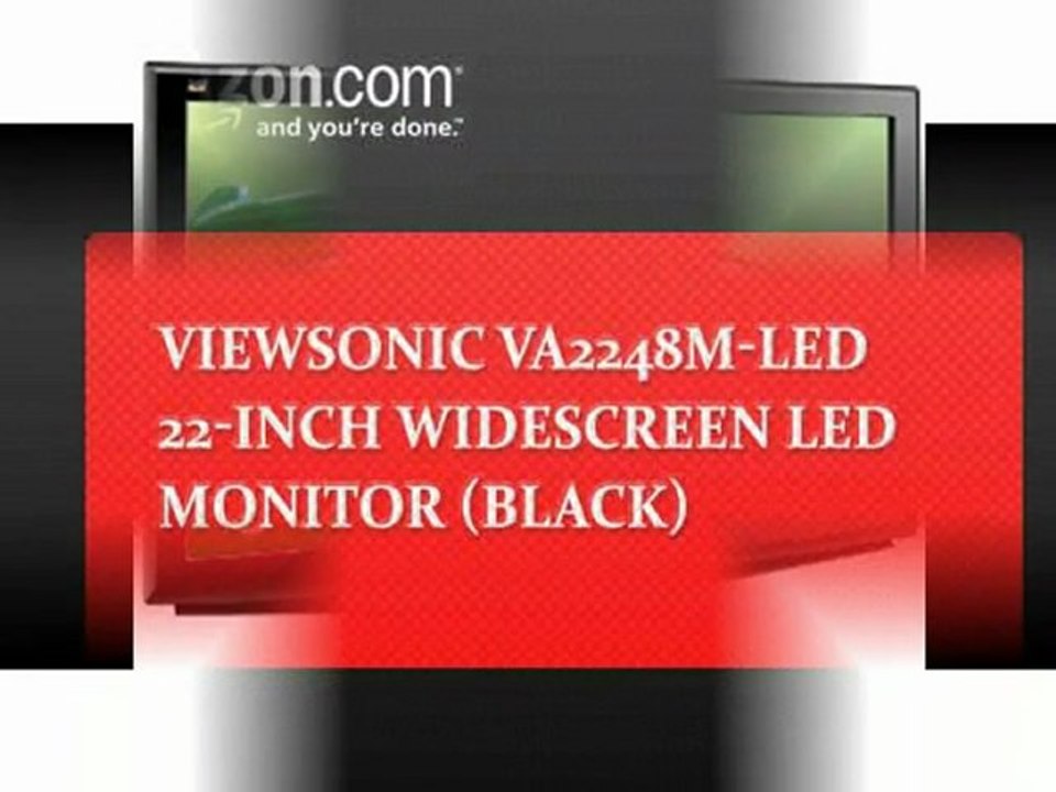 Viewsonic VA2248M-LED 22-Inch Widescreen LED Monitor (Black)