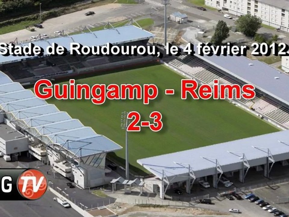 Ligue 2  22e journée Guingamp-Reims 2-3