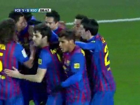 Барселона - Реал Сосьедад (Голы матча)