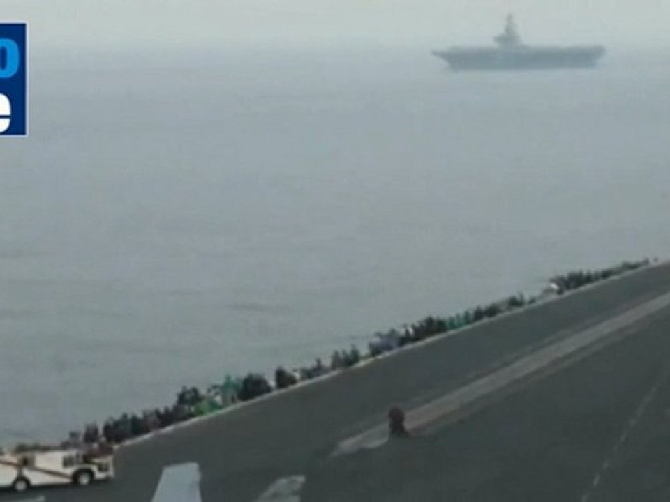 Un portaviones estadounidense ingresa en zona de maniobras navales iraníes