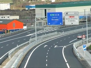 Inauguración de la Autovia,Navia -Tapia