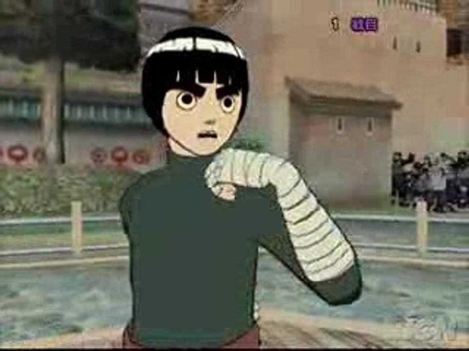 Rock lee vs kakachi