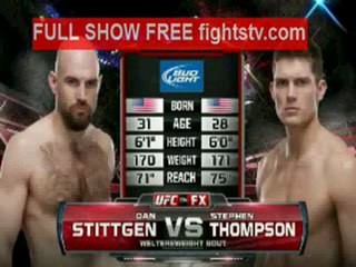 Dan Stittgen vs. Stephen Thompson fight video
