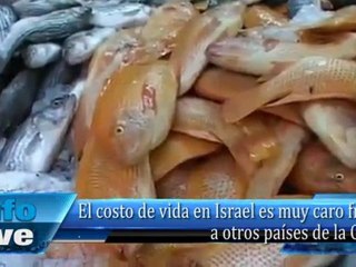 El costo de vida en Israel es muy caro frente a otros países de la OCDE