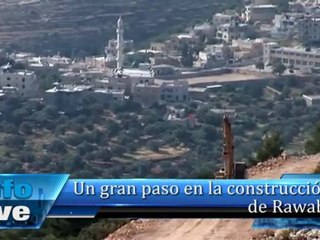 Un gran paso en la construcción de la nueva ciudad palestina
