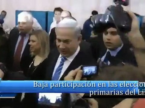 Baja participación en las elecciones primarias del Likud