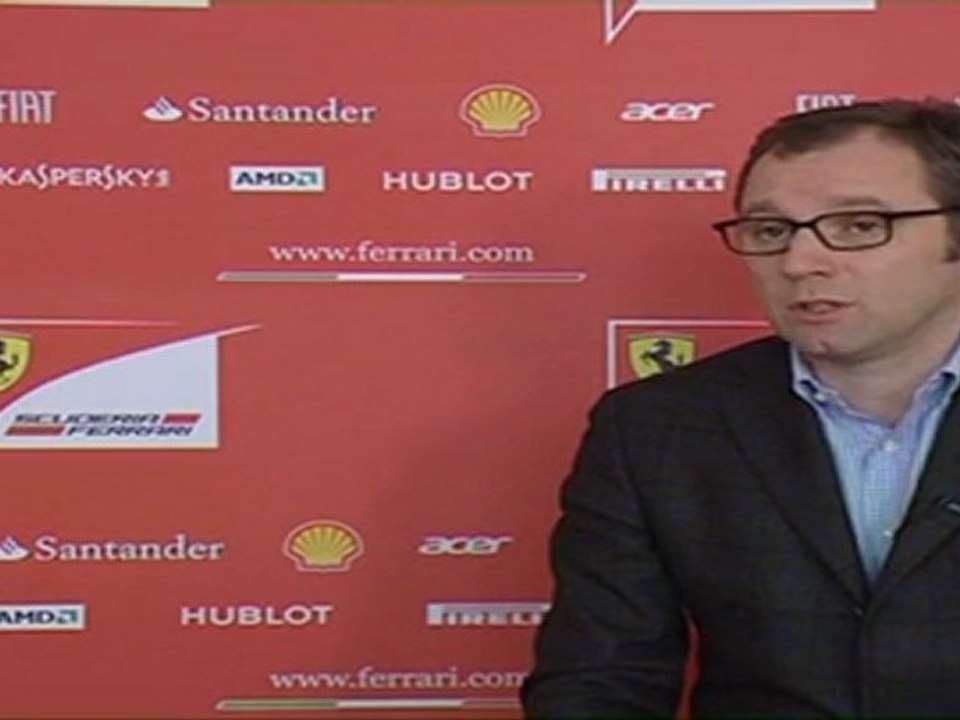 Autosital - Lancement de la F2012 - Interview de Stefano Domenicali - VO