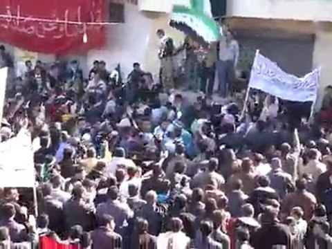 فري برس حمص الحولة مظاهرة حاشدة نصرة لابطال الخالدية 4 2 2012