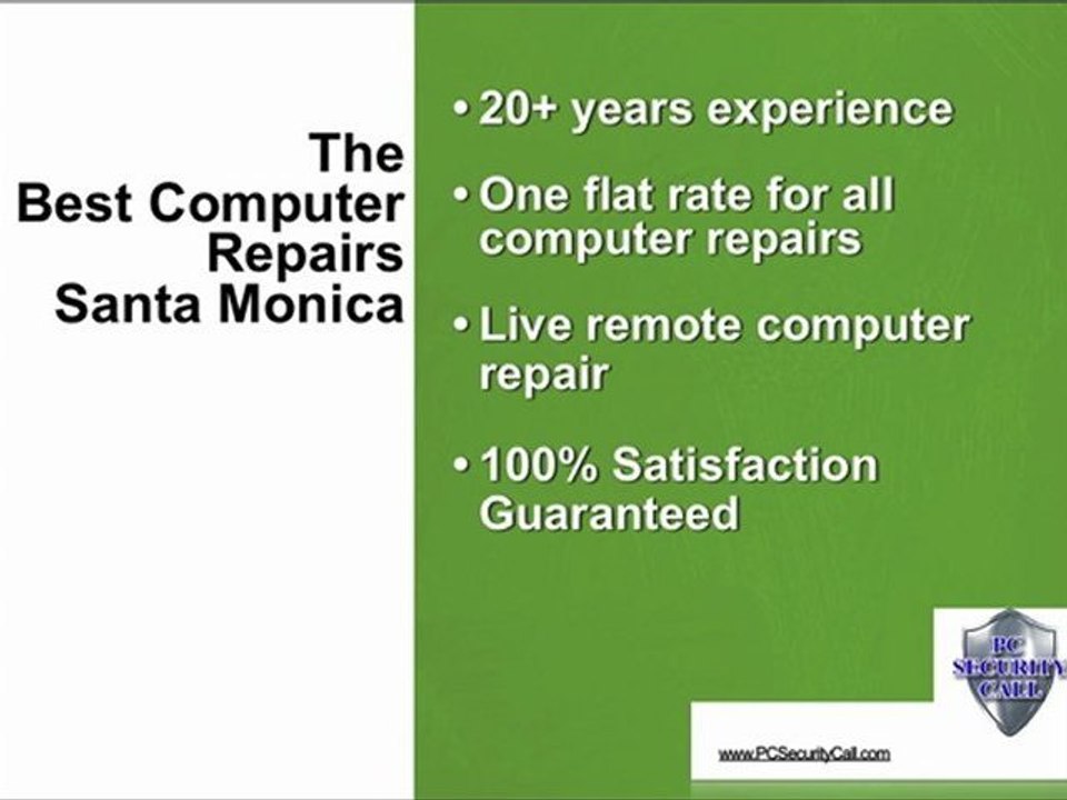Computer Repair Santa Monica, Santa Monica computer repair