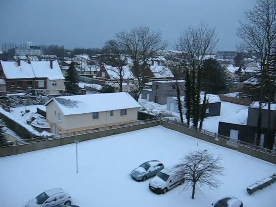 BLEVILLE  PARC  MONTCALM SOUS LA  NEIGE FEVRIER  2012