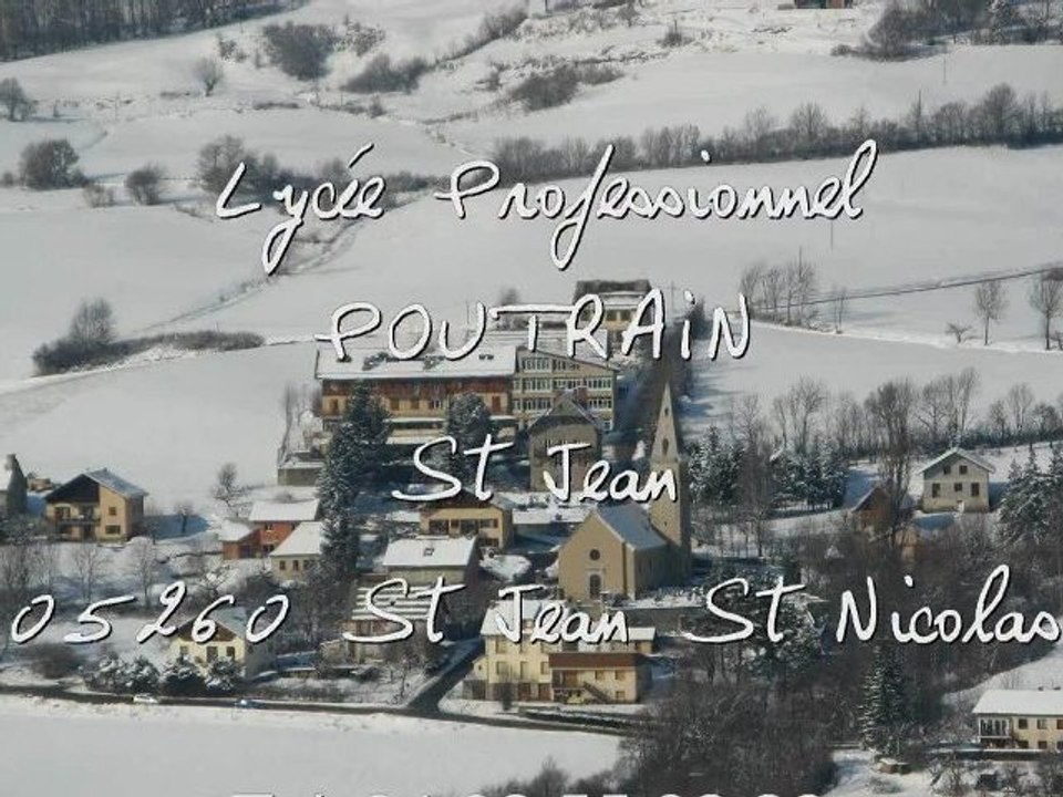 La course de ski  du lycée POUTRAIN à Saint léger ,Février 2012