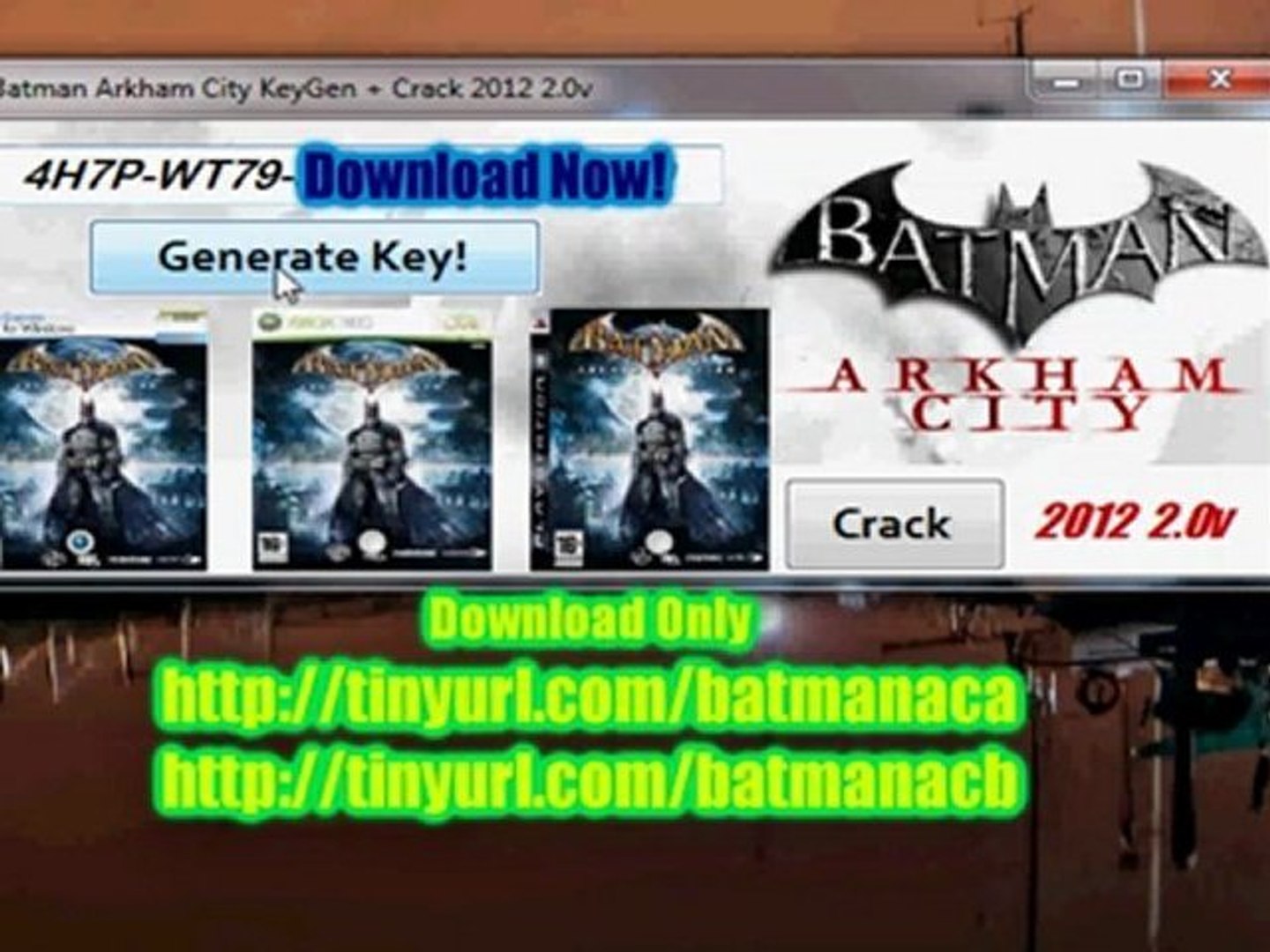 Batman Arkham Asylum Serial Key Free
