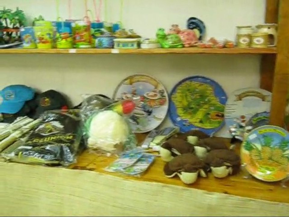 artisanat de la Réunion au marché couvert de Saint Paul, Chez Guylène