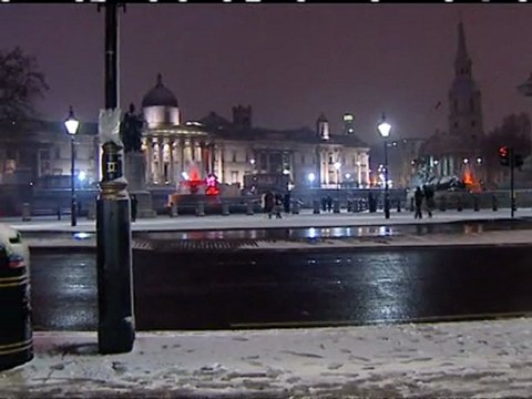 BIG FREEZE: London covered in a blanket of snow