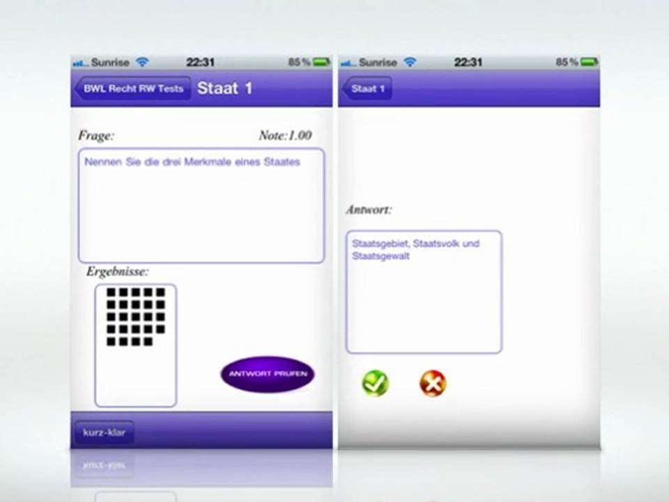 QV LAP KV Fragen Antworten Repetition Vorbereitung lernen BWL RECHT RW VWL STAAT