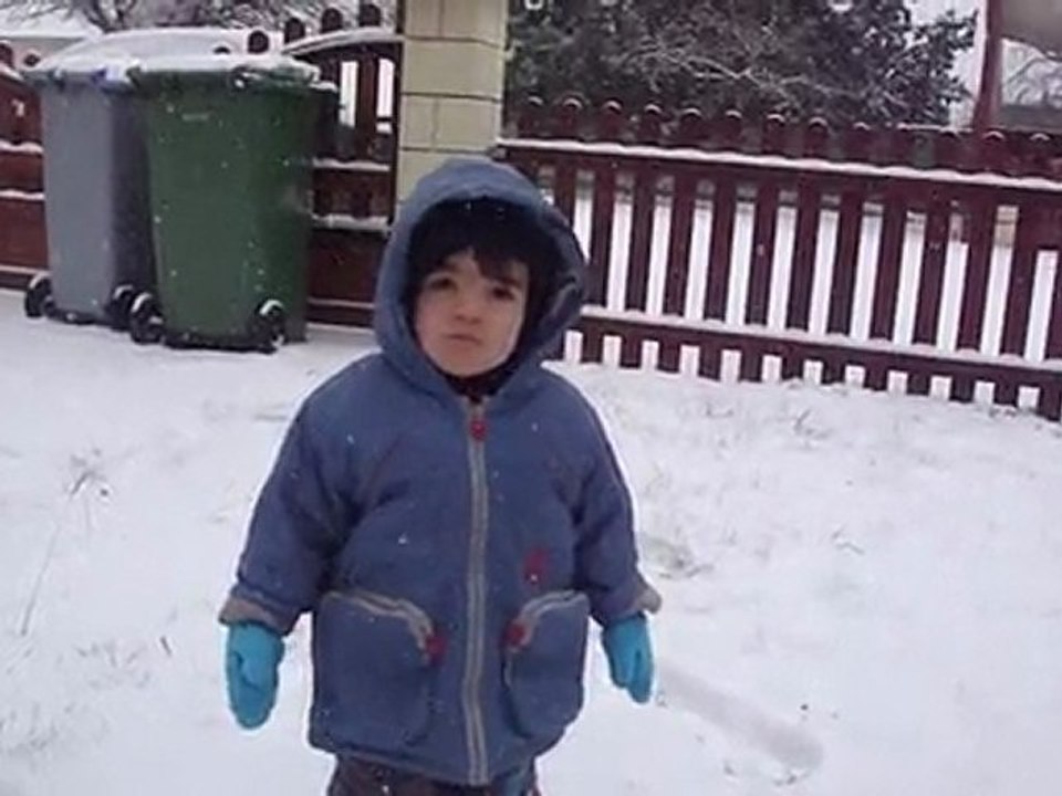 Découverte de la neige