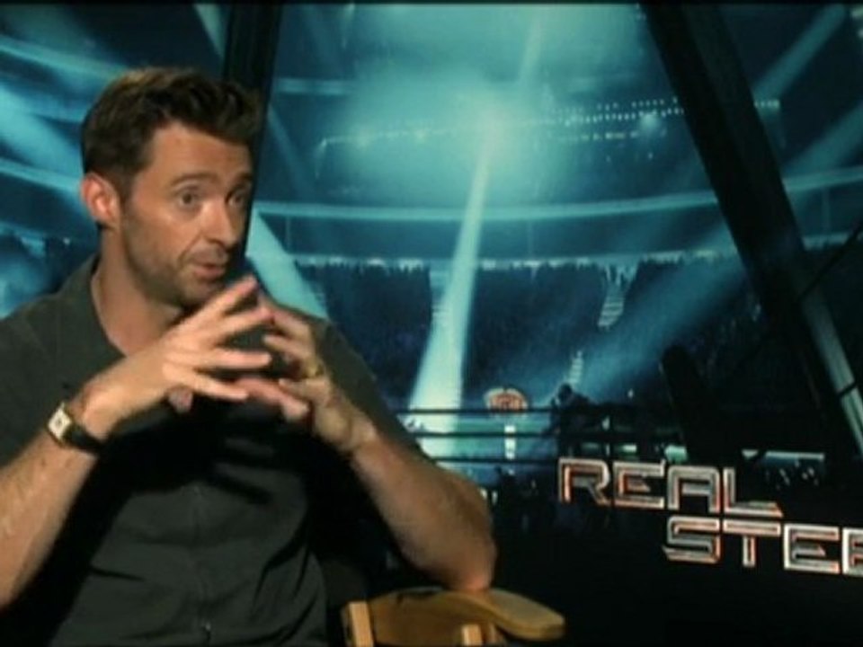 Real Steel - DVD Interview - Hugh Jackman