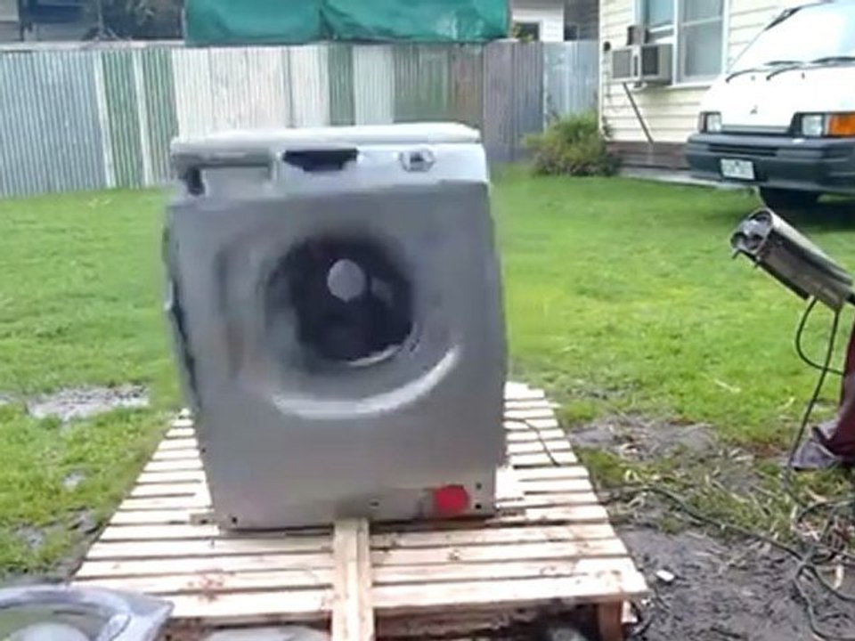 machine laverv destruction